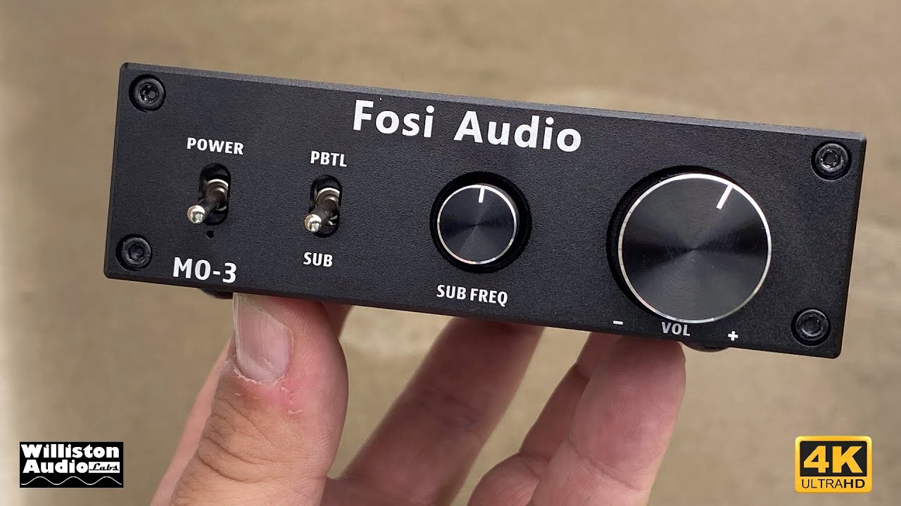 Amazon Best Seller? Fosi Audio M0-3 Monoblock Home Audio Amplifier [4K]