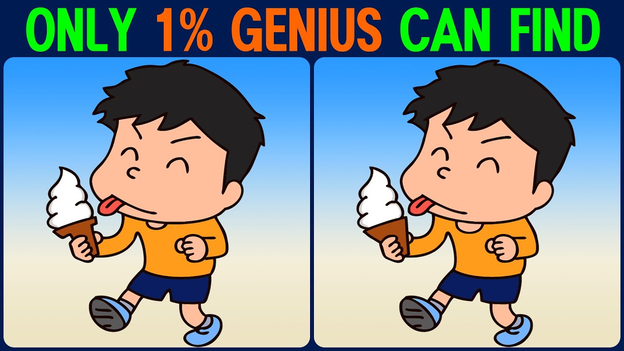 【Find the Difference】 To keep your brain happy and healthy!