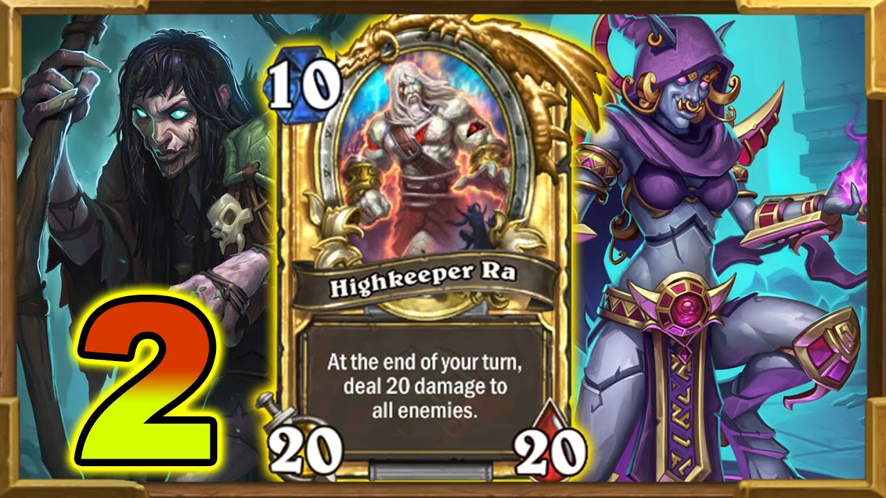 Highkeeper Ra Crazy Ultimate Quest Warlock | The Storm Is Coming! 100% Satisfied Pt. 2 | Hearthstone