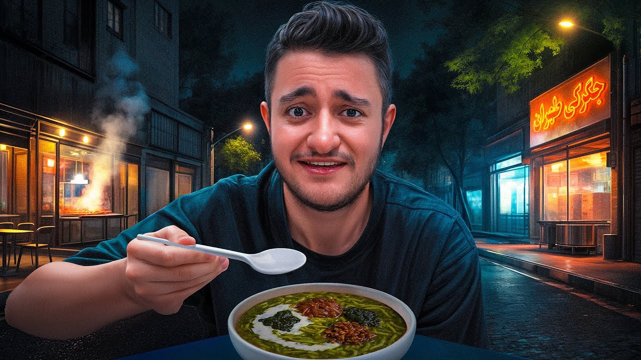 نصفه شب رفتیم رستورانای بین راهی 🍕