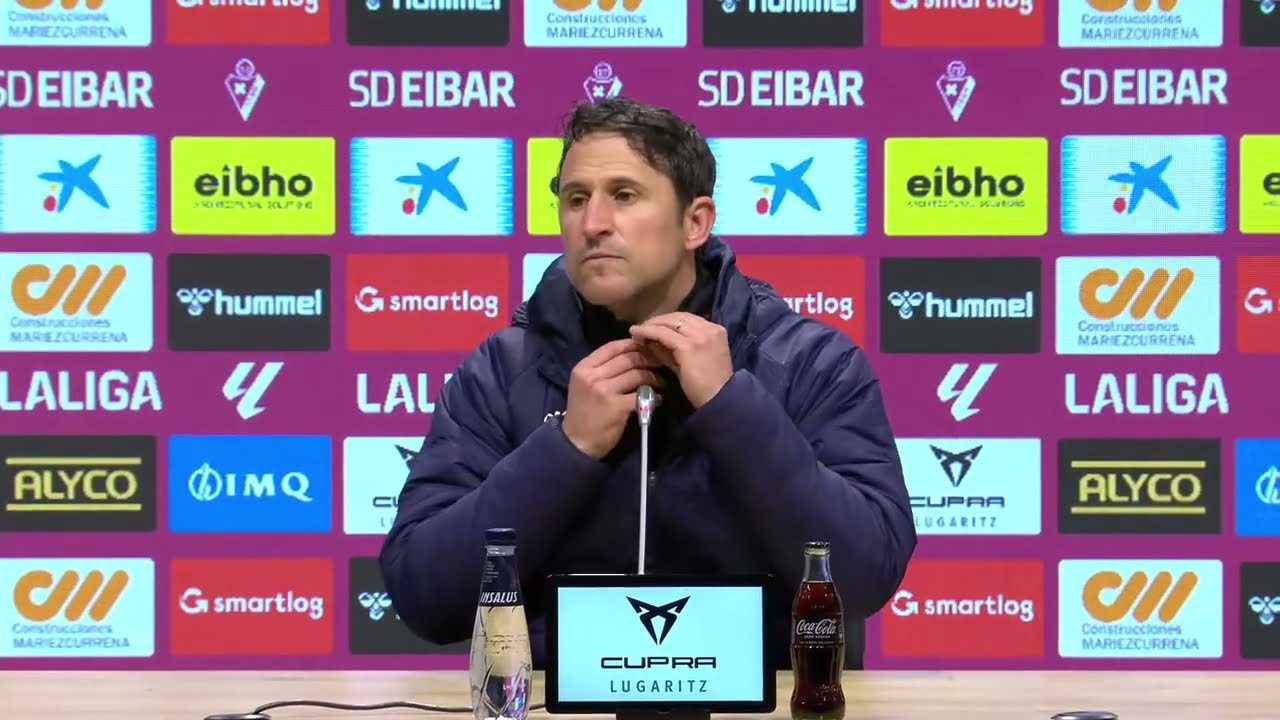 SD EIBAR vs UD ALMERÍA | RUEDA DE PRENSA