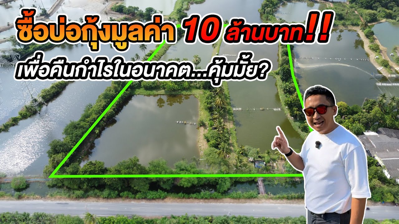 ซื้อบ่อกุ้ง มูลค่าเกือบ 10 ล้าน เพื่อเกร็งกำไรในอนาคตคุ้มไหม | บ้านร้างสร้างรายได้ EP.245