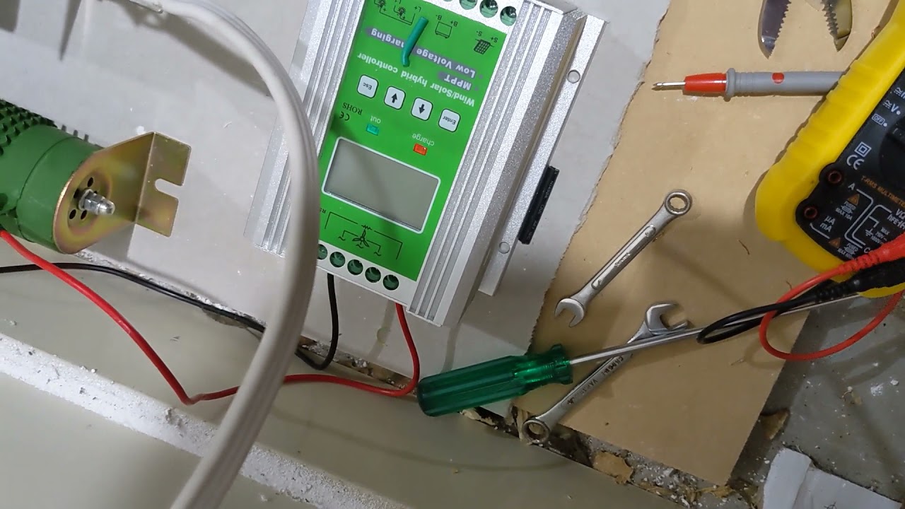 Testing the Power Generated by A Chinese Lantern Vertical wind turbine in a 100km/hr gale