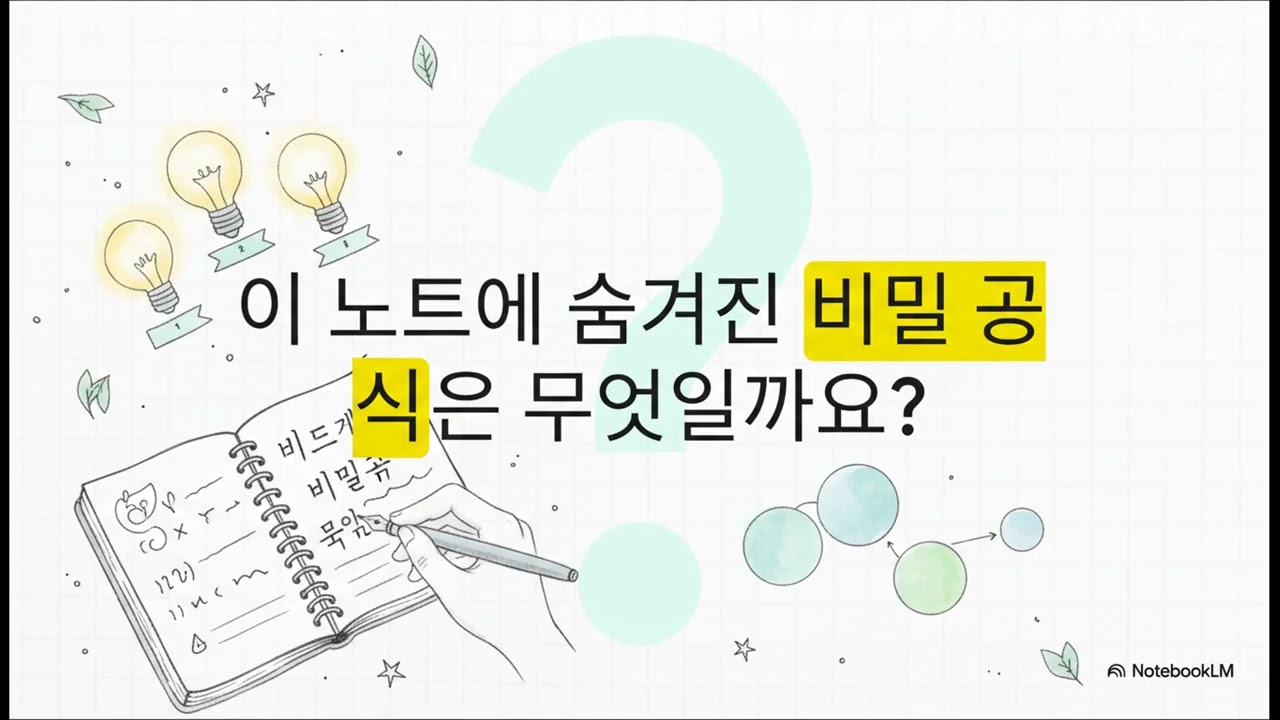 일터 영상 큐티-Spiritual Journaling(1) For Suceess(막4:8)