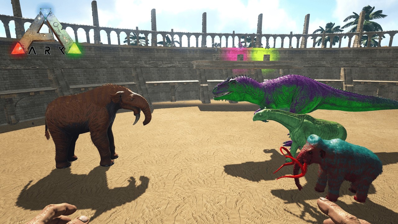 Deinotherium Vs ARK Dinosaurs | #arksurvivalevolved