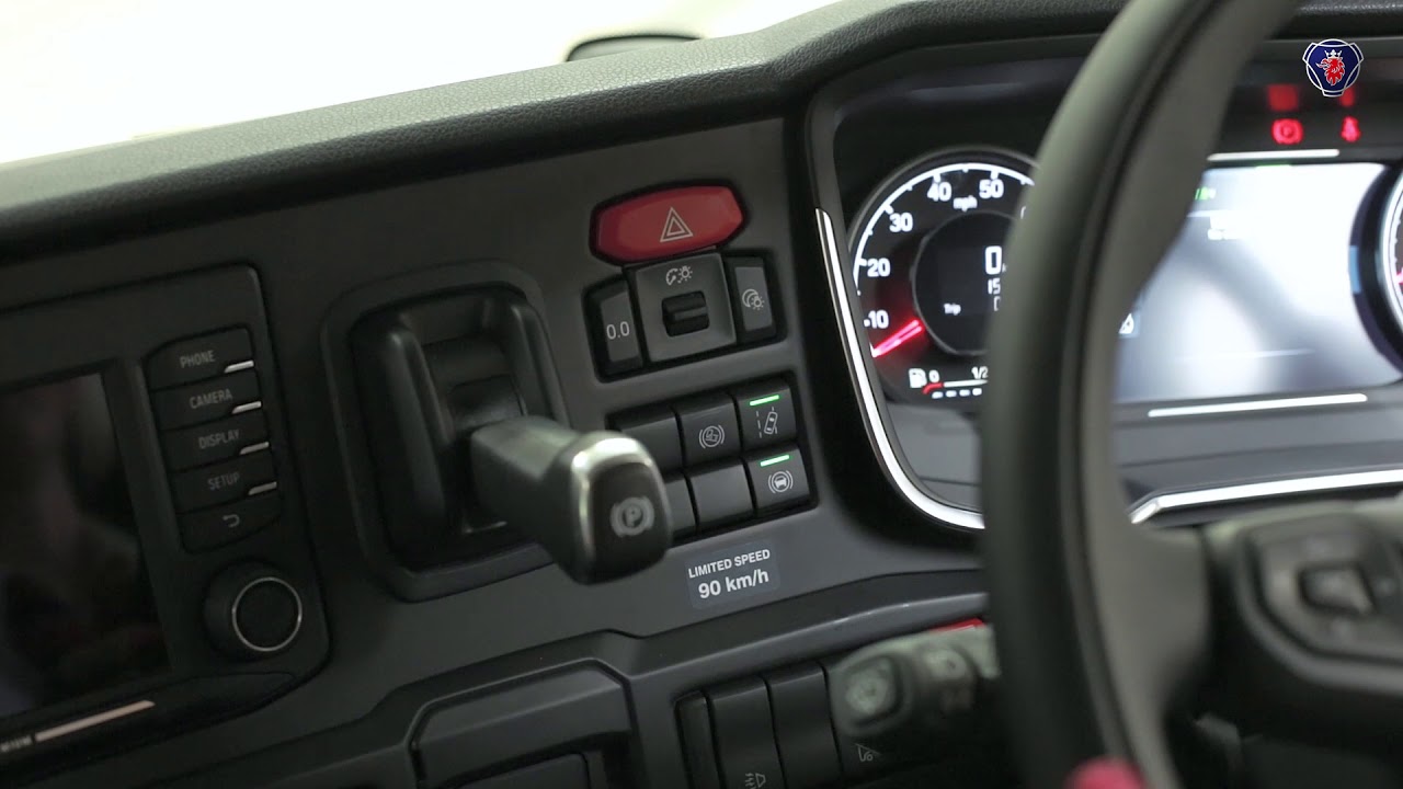 Next Generation Scania Trucks - Handbrake & Hill Hold