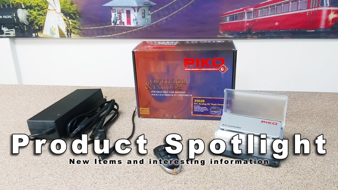 PIKO 35028 R/C Analog Power: Quick Setup