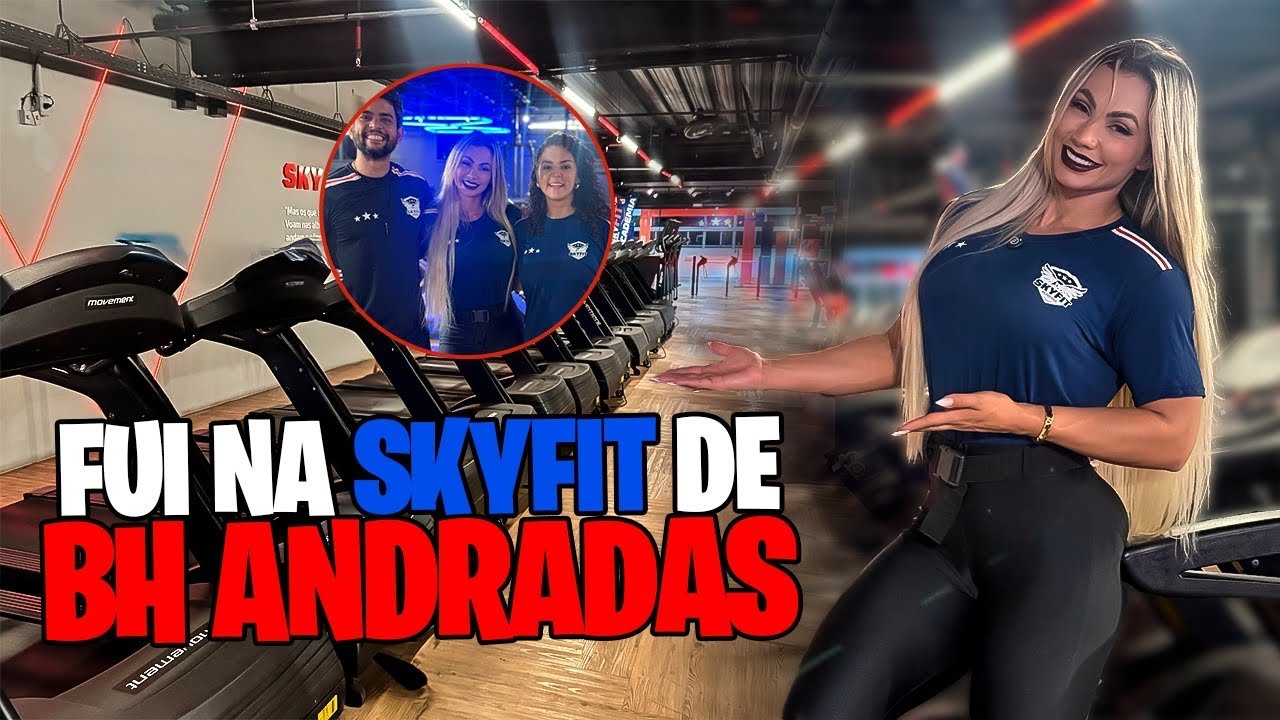 ABRIRAM A ACADEMIA SÓ PARA EU TREINAR A NOITE | SKYFIT BH ANDRADAS IMENSA