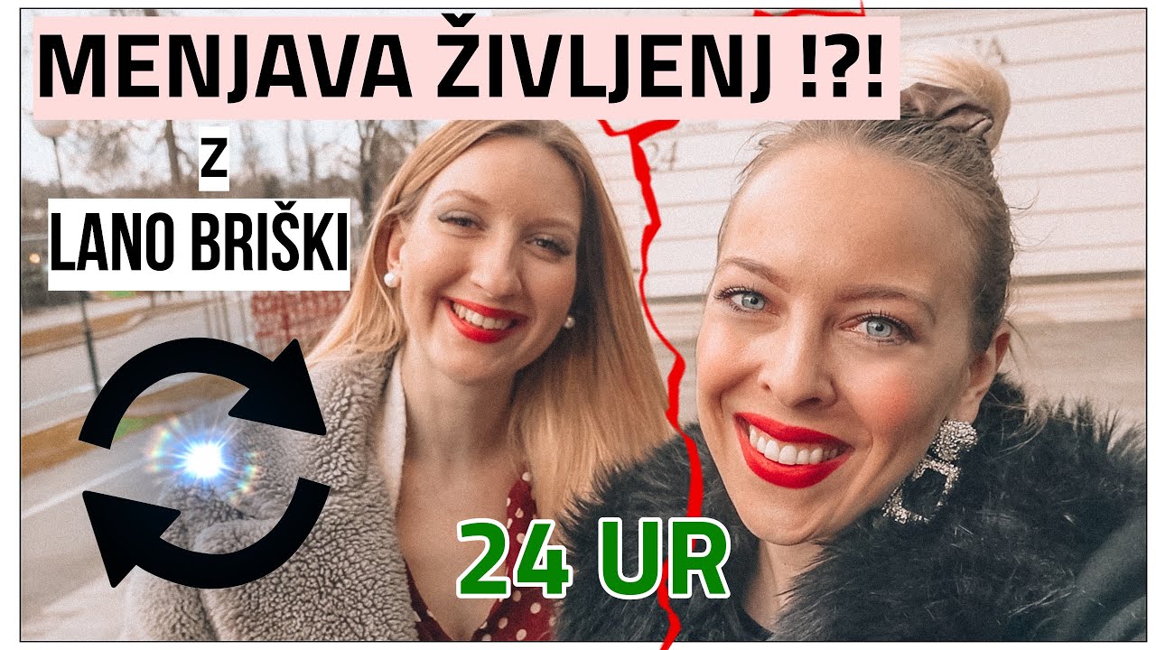 S SLO YOUTUBERKO SI ZAMENJAVA ŽIVLJENJA ZA EN DAN !?!