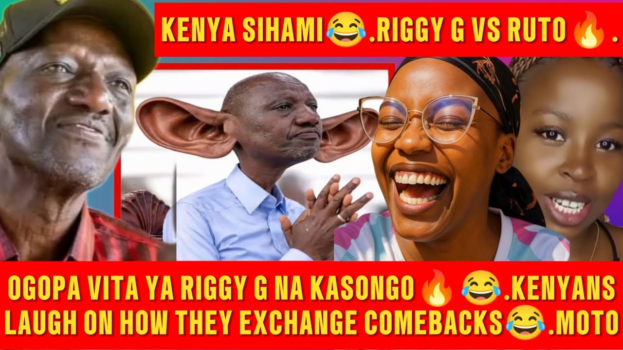 RUTO CLASHES WITH RIGGY G🔥😂.KENYANS LAUGH ON HOW RIGGY G AND RUTO ARE EXCHANGING SHARP WORDS😂NGORI😂.