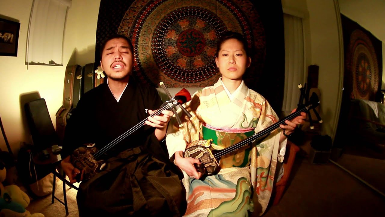 二見情話 - Futamijowa (Yuna & Tida) Okinawa Sanshin