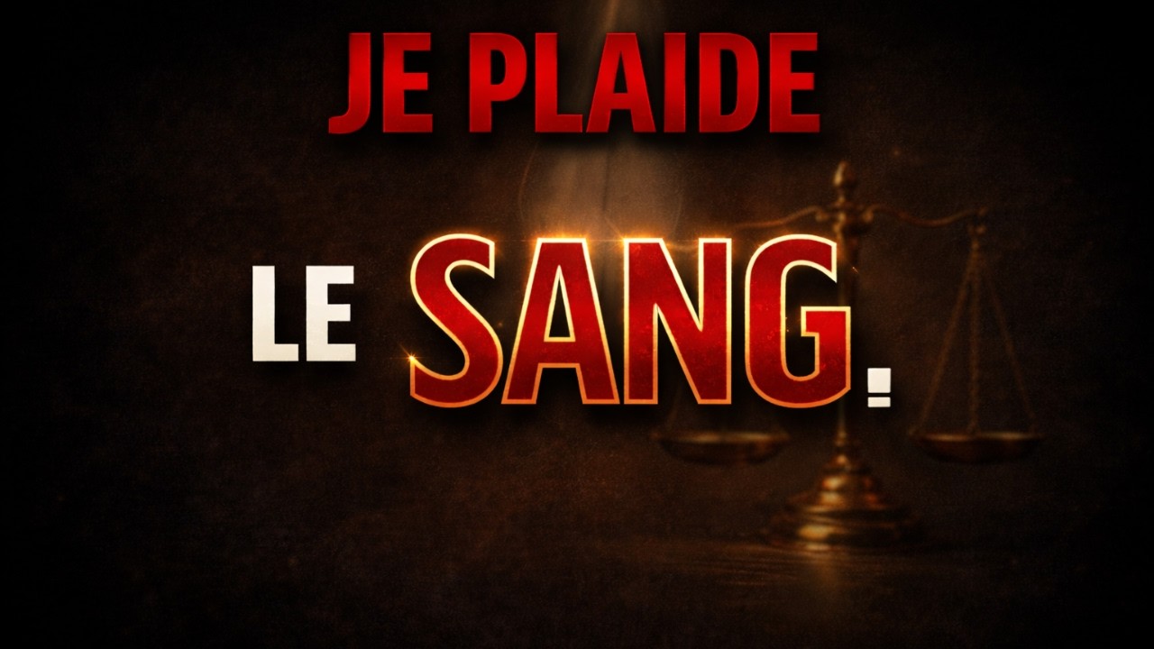 🩸 JE PLAIDE LE SANG DE JÉSUS CONTRE TOUT ⚖️ L’ENNEMI RECULE MAINTENANT !