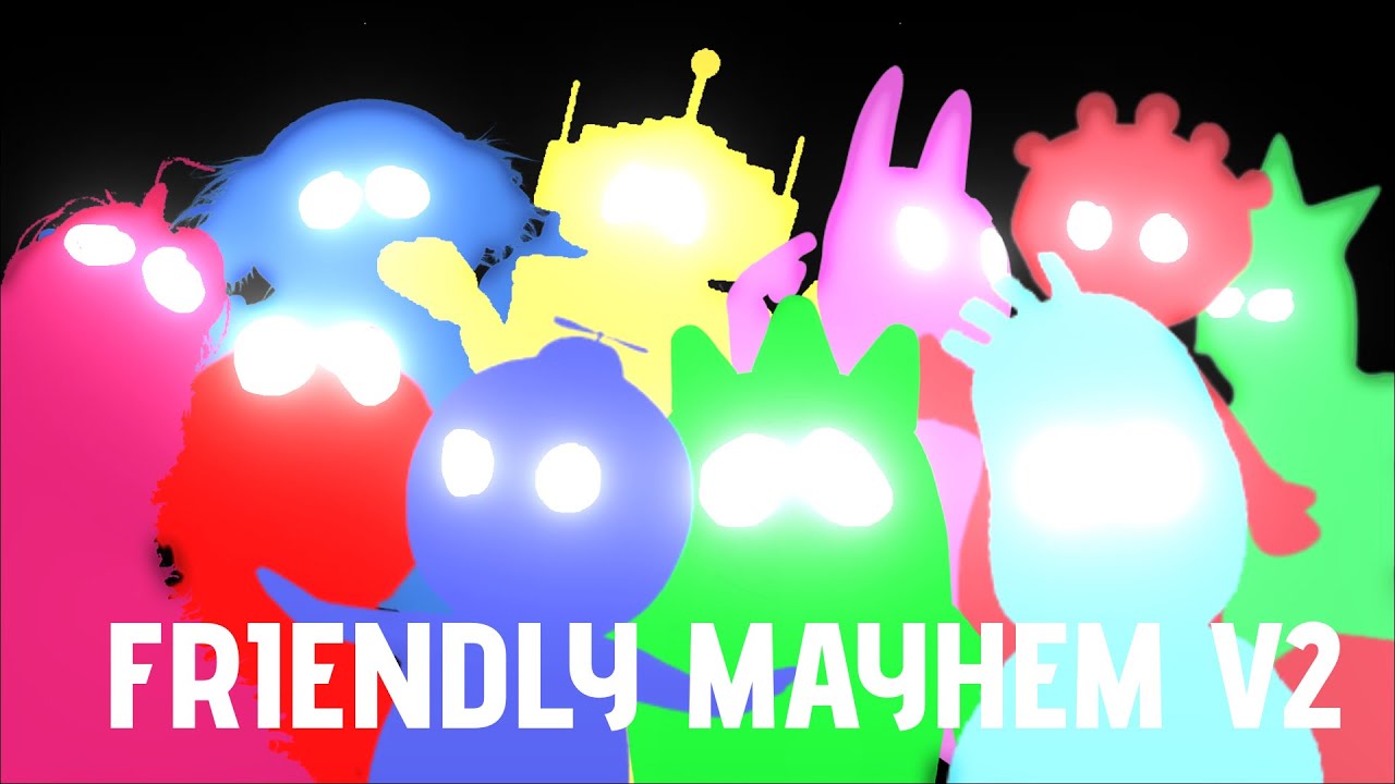 FNF: Friendly Mayhem V2 (18 MINUTES WORTH OF FUN TORTURE) (+FLP)