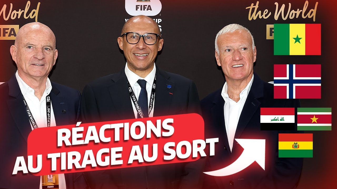&ldquo;Un groupe dense&rdquo; Didier Deschamps, Guy St&eacute;phan et Philippe Diallo r&eacute;agissent au groupe des Bleus !