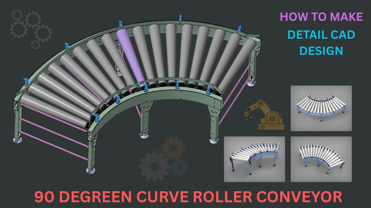 Ultimate 90 Degree Roller Conveyor System | Industrial Flow Magic