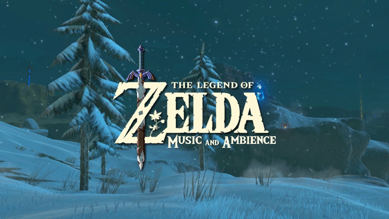 a rest here a while... relaxing zelda videogames music mix w/ winter wind