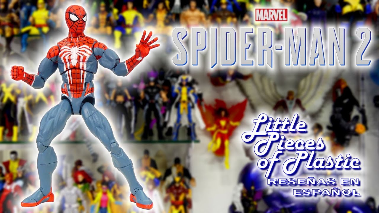 Marvel Legends Spider-Man 2 PS5 Gamerverse PlayStation Reseña Review Little Pieces Plastic