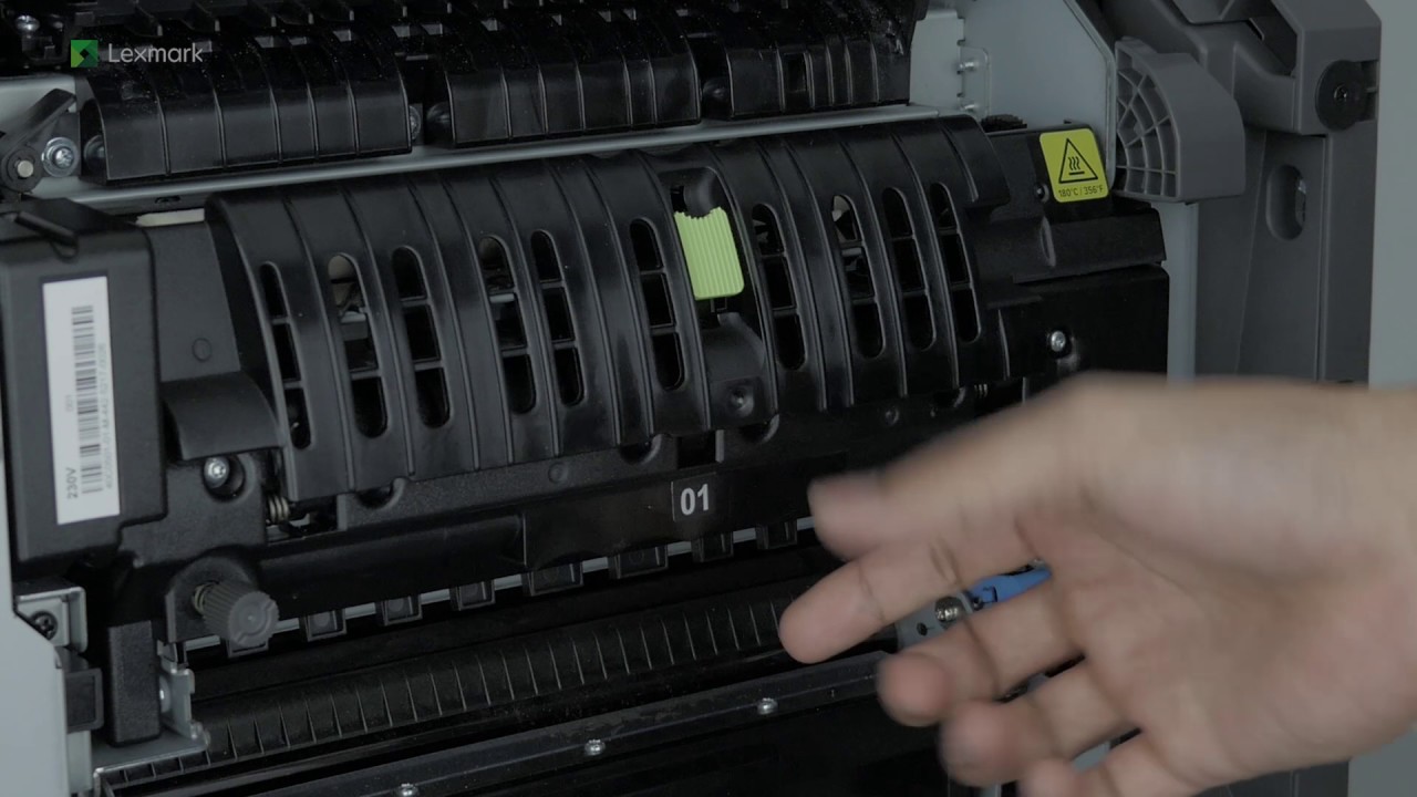 CX725 Series&mdash;Replacing the fuser