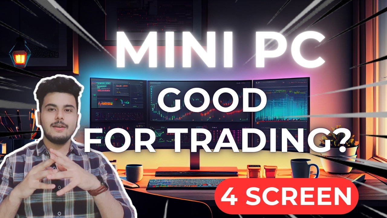 Mini PC vs Tower PC for Trading ! | 4 Screen Setup @Rs 27500