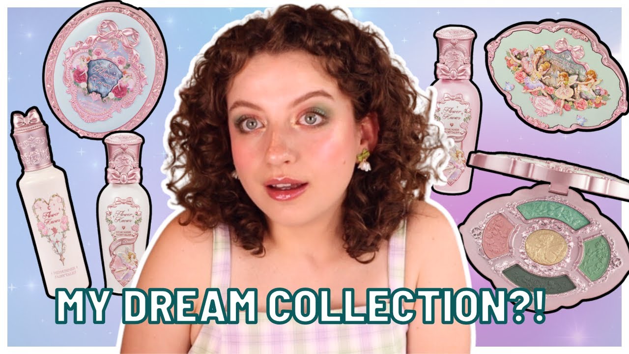 FLOWER KNOWS MIDSUMMER FAIRYTALES COLLECTION / SWATCHES + TRY-ON + FIRST IMPRESSION