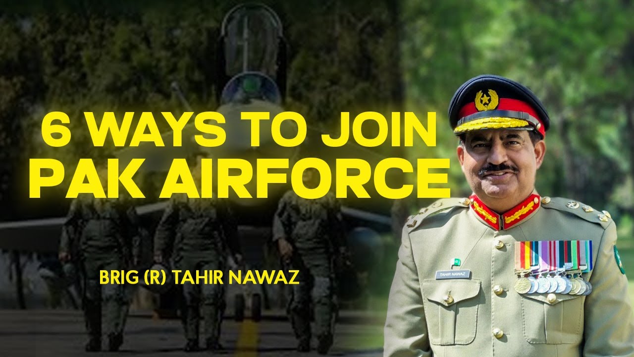 How to join Pakistan Airforce | 6 Ways to join PAF