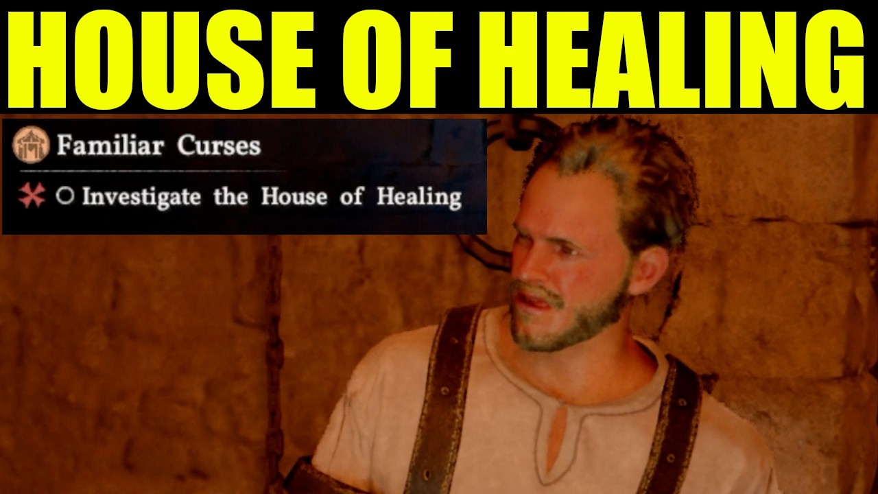 Crimson desert - how to investigate the house of healing (familiar curses quest guide)