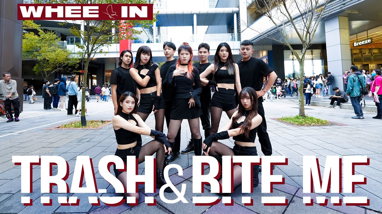 [KPOP IN PUBLIC ONE TAKE] 휘인 (Whee In) -  TRASH & Bite Me Dance Cover By Mermaids Taiwan