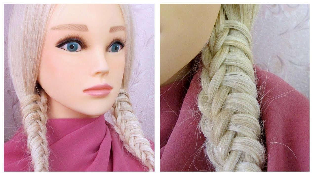 Coiffure pour l'&eacute;cole/coll&egrave;ge ✨ tresse simple et rapide ✨ facile &agrave; faire soi m&ecirc;me
