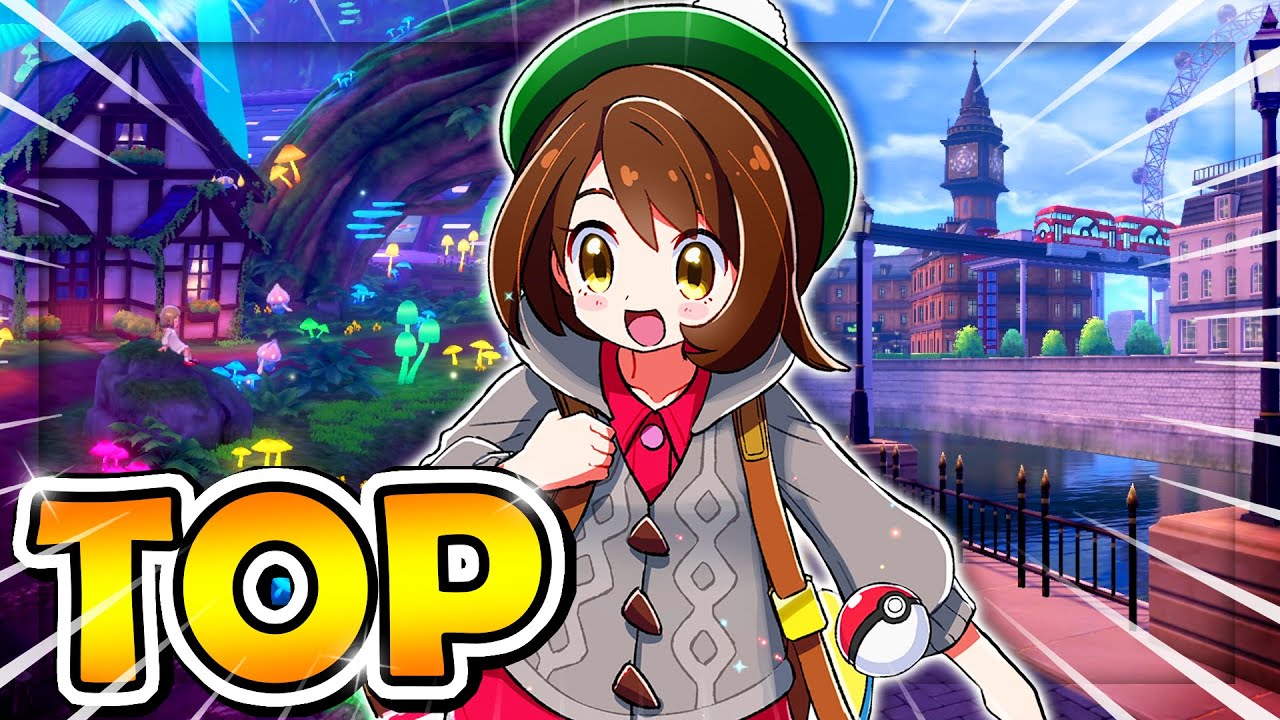 TOP 11 des plus belles VILLES de Galar !✨~Pok&eacute;mon &Eacute;p&eacute;e et Bouclier⚔️🛡️