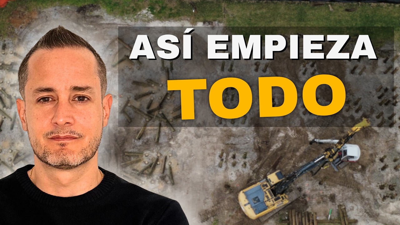 Cómo se construye la base de una obra costera en Florida | Pilotes y Fundación