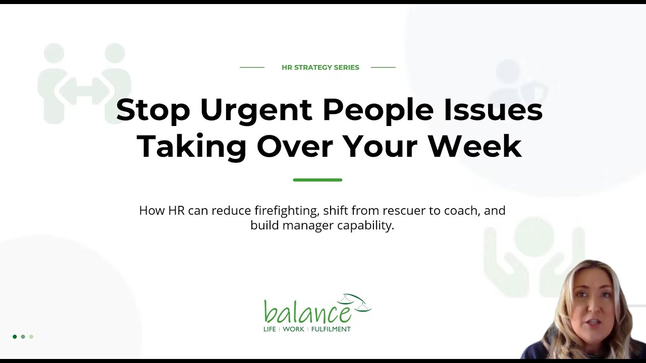 HR: Stop 'Urgent' Issues Derailing Your Day