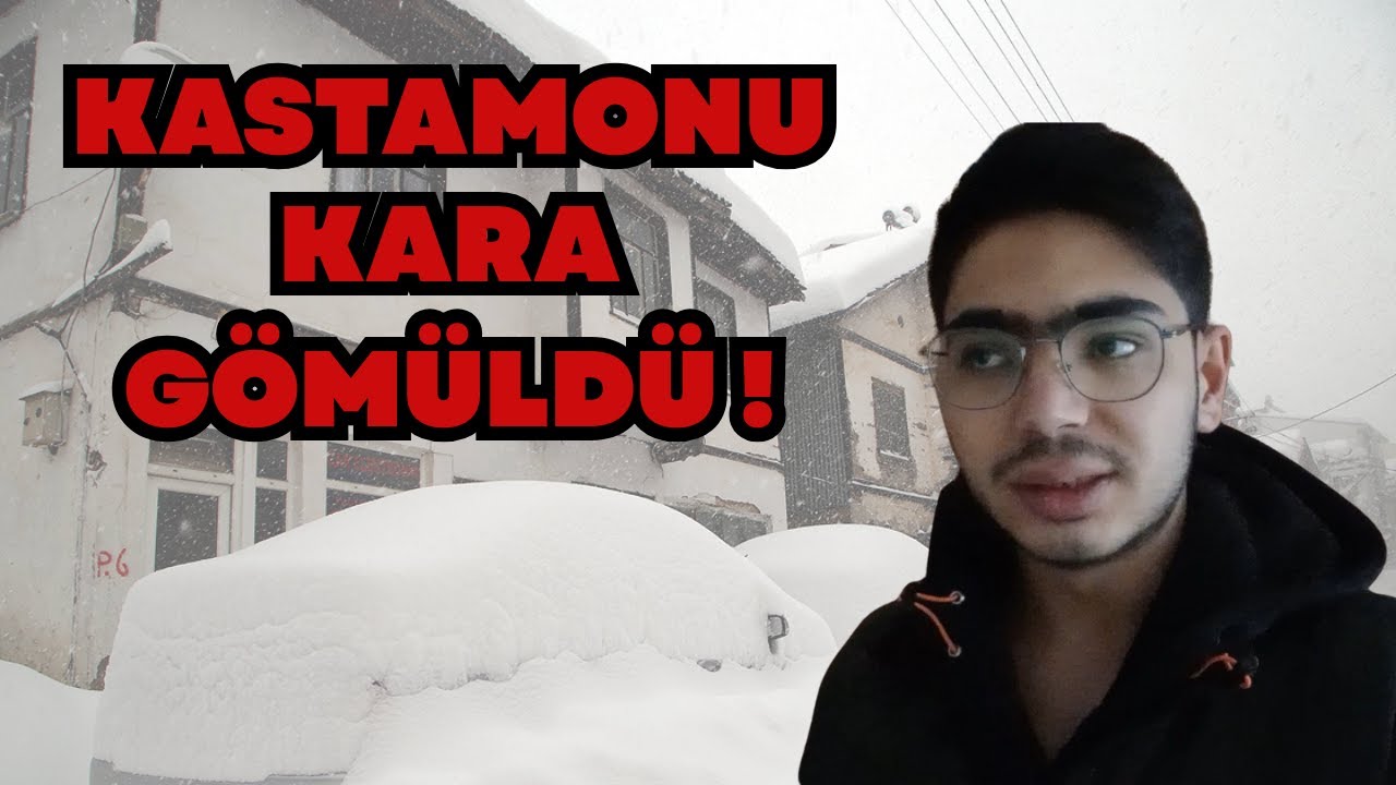 Kastamonu kar yağdı vlog | İlim Yayma Cemiyeti ziyareti