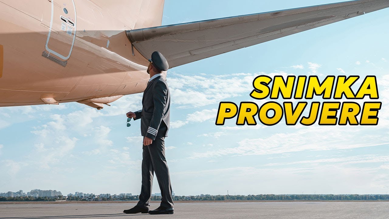 Kako piloti rade PREGLED AVIONA prije svakog leta? *SNIMAK PREGLEDA*