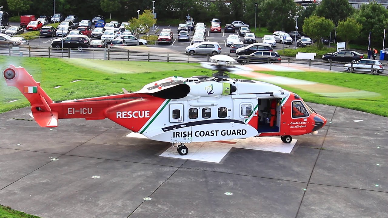 Coast Guard S.92A University Hospital Galway