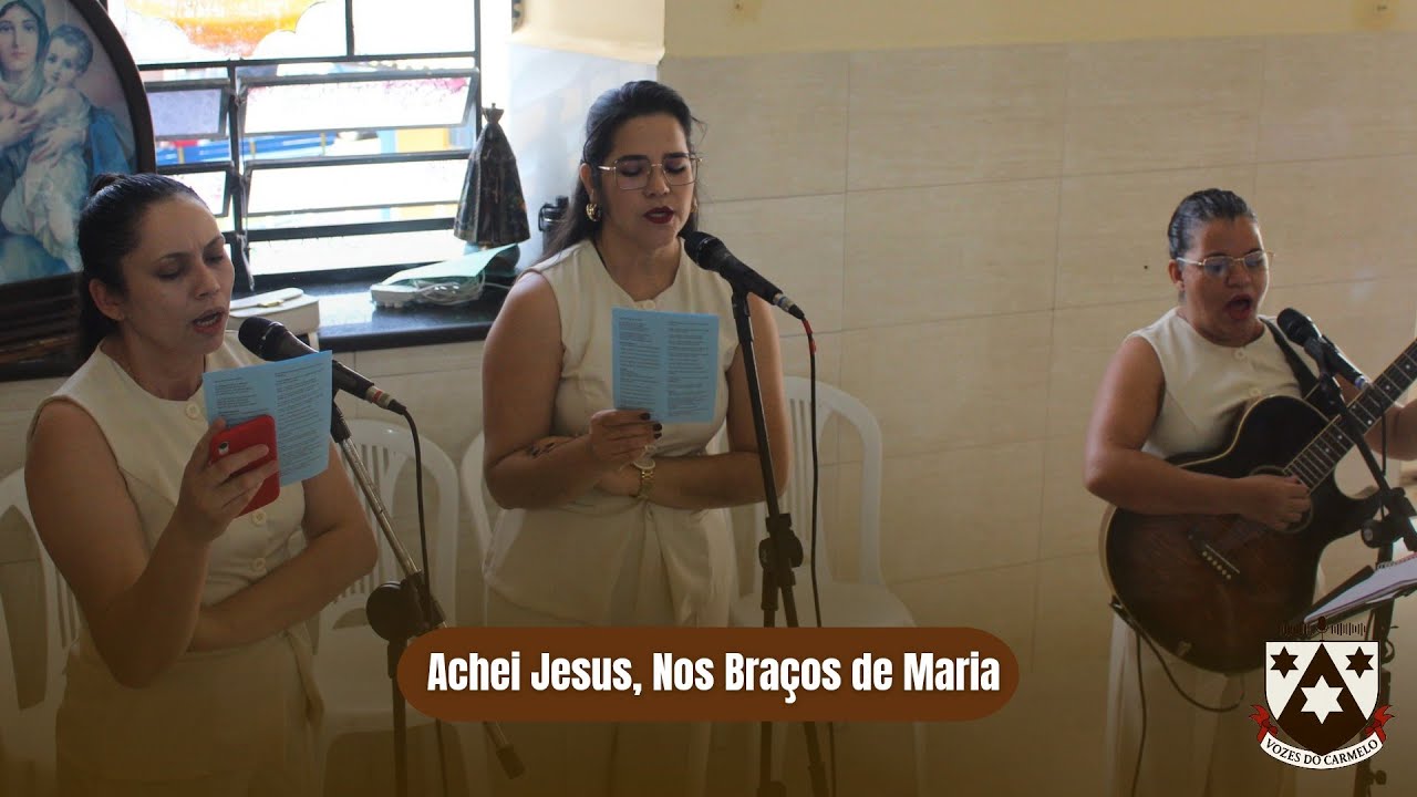 Achei Jesus, Nos Braços de Maria