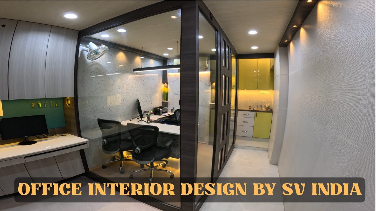 Office design by SV INDIA INTERIORS AND CONSTRUCTION