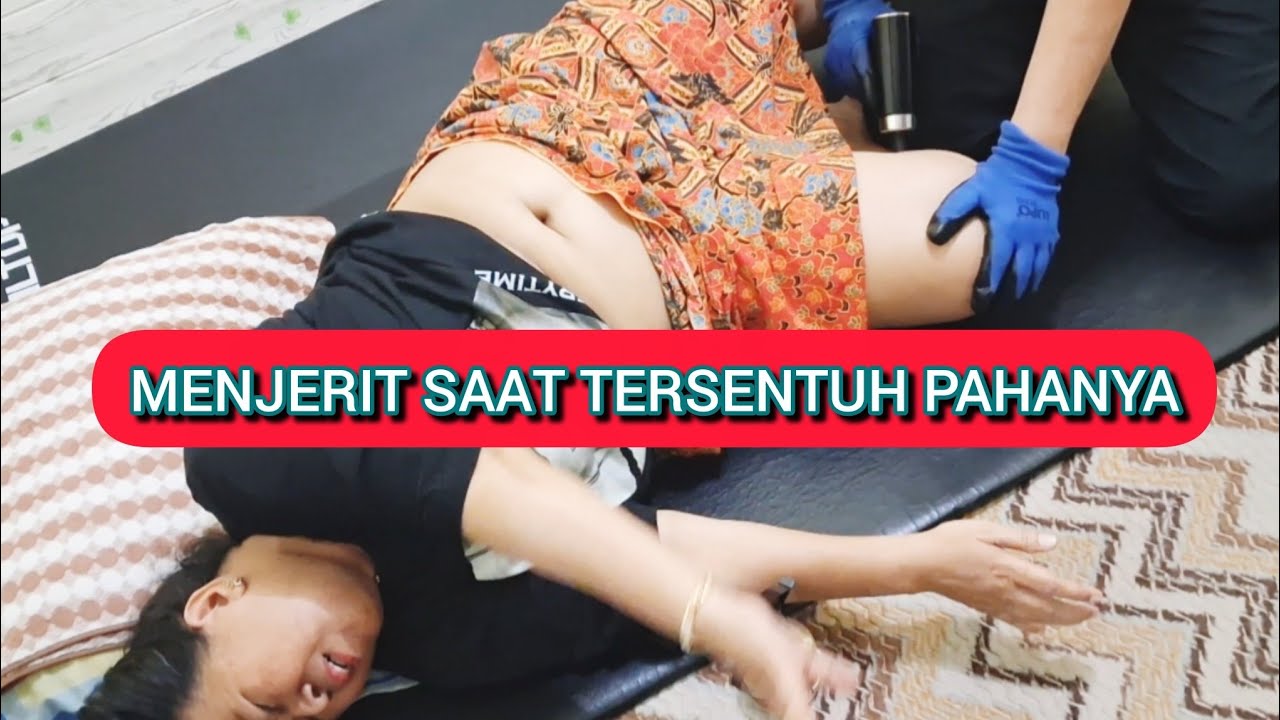 MENJERIT SAAT TERSENTUH PAHANYA