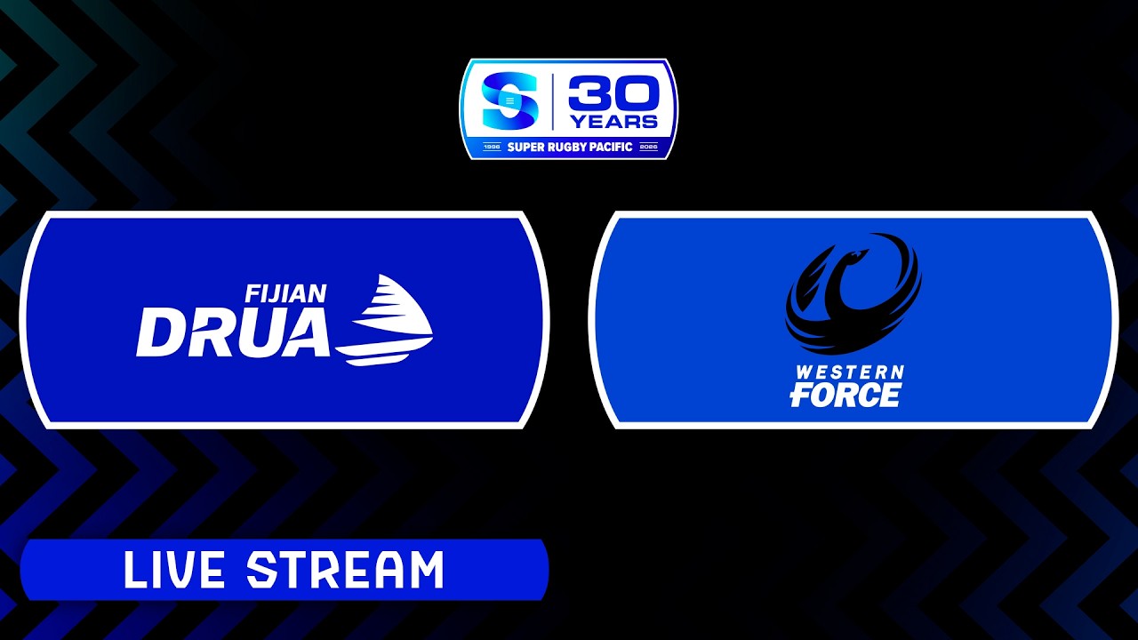 FIJIAN DRUA v FORCE | Super Rugby Pacific 2026 | Round 9