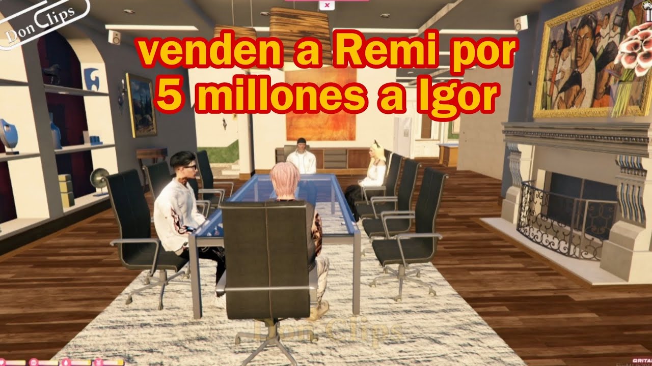 Venden A Remi por 5 millones a Igor #marbella #gta #roleplay #donclips
