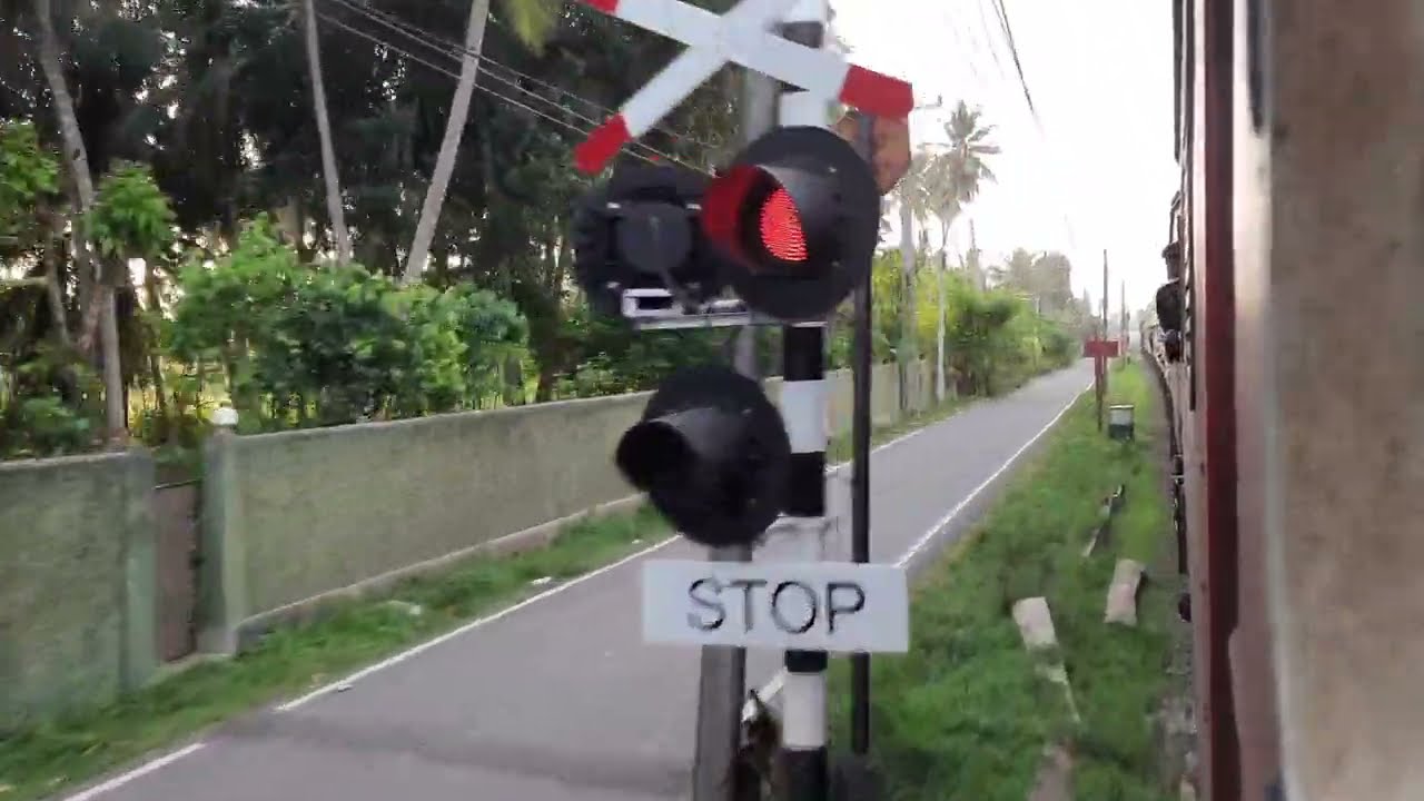 Watch: Kalutara South to Panadura train travelling full video