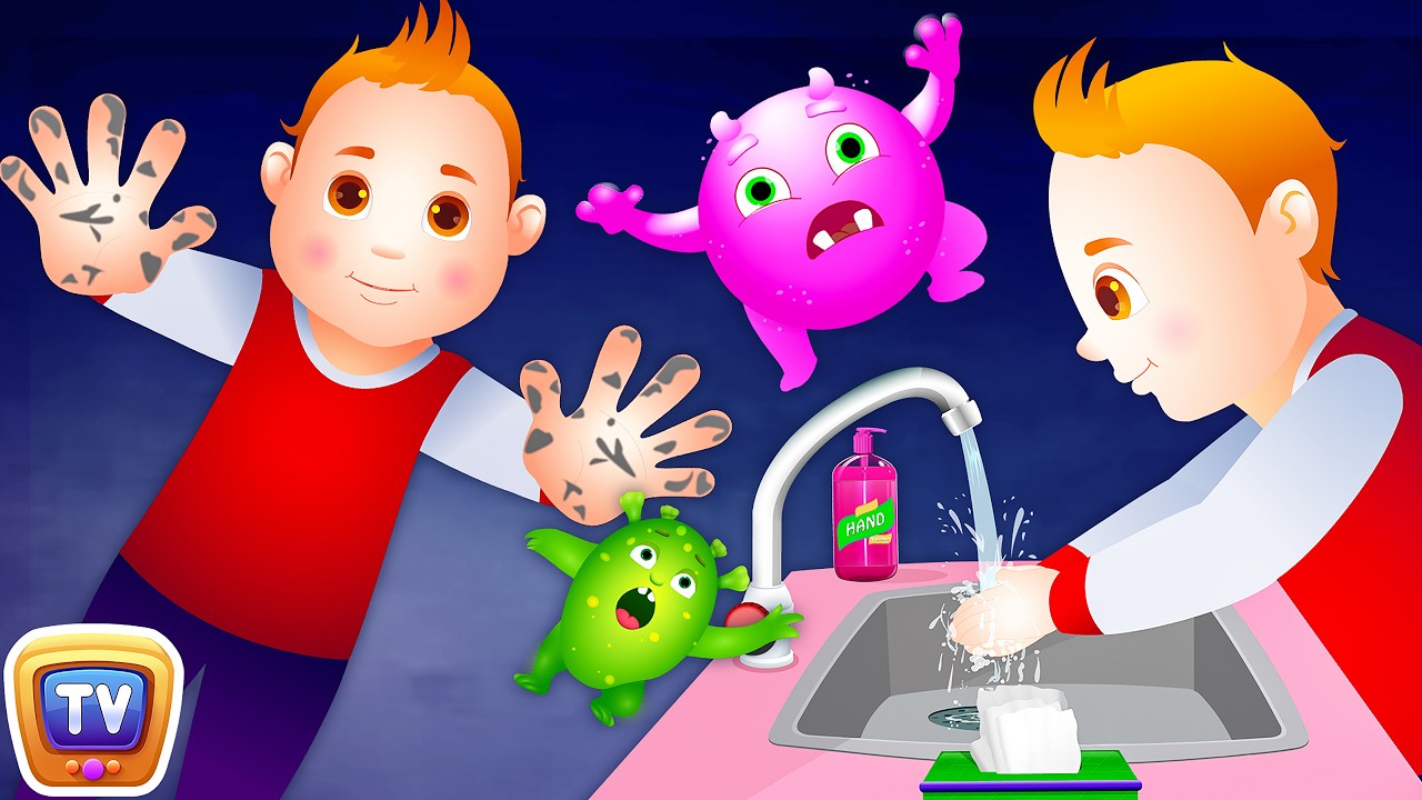 Wash Your Hands Song for Kids | Good Habits Nursery Rhymes For Children | ChuChu TV