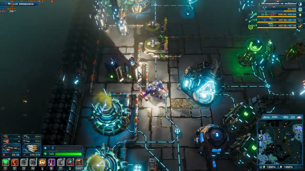 The Riftbreaker. Титан, Палладий, Уран. Как и где добывать ресурсы! ГАЙД.