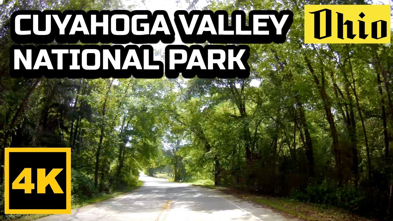 4K Drive - Ohio | Cuyahoga Valley National Park | Driving with Relaxing Music | ASMR | Sept. 2021
