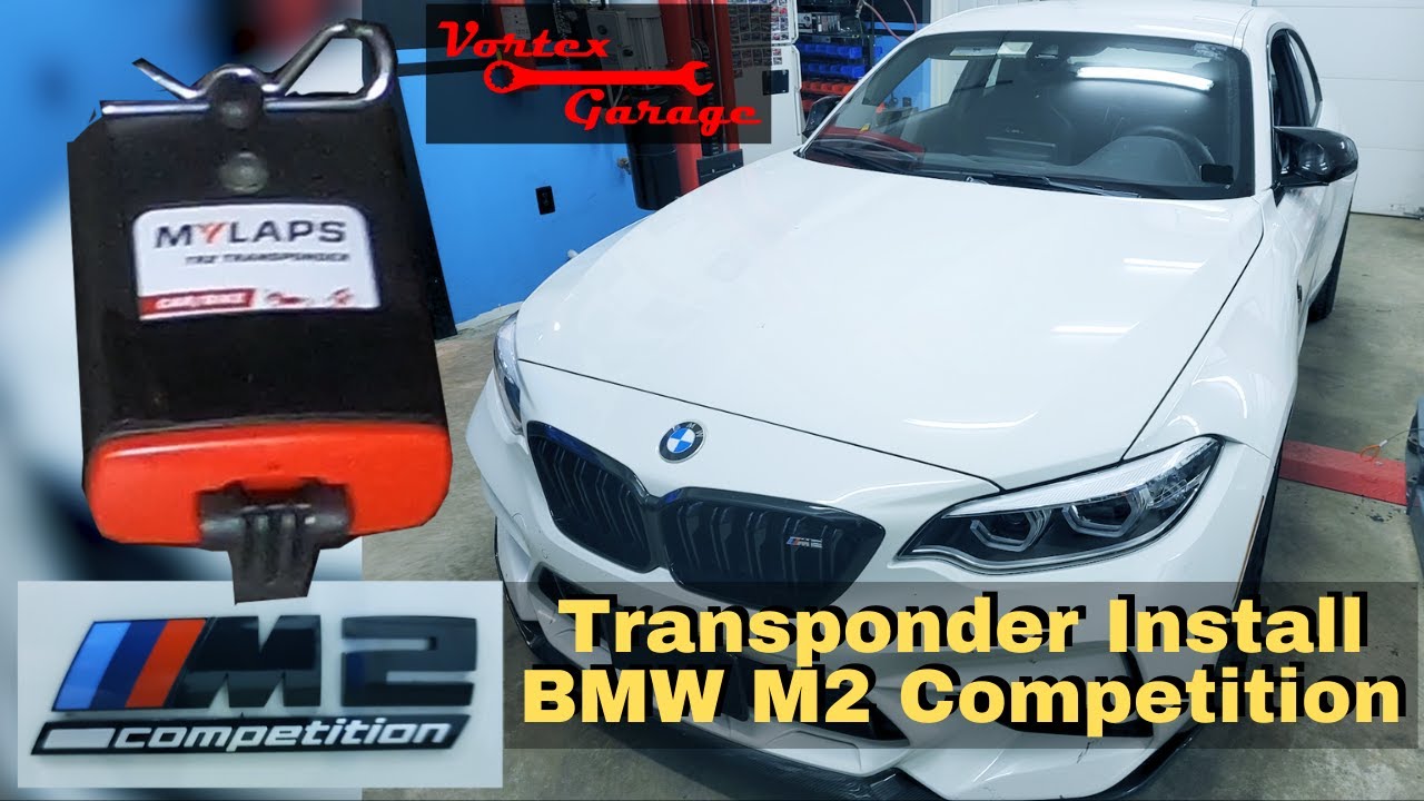 BMW M2: MyLaps Transponder Install - MyLaps TR2 - 2021 M2 Competition