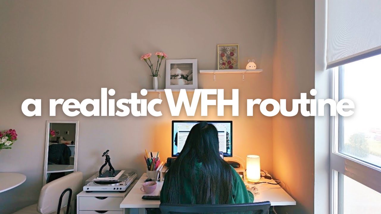 Realistic WFH routine as a single mom and tech employee