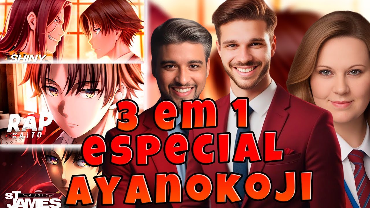 [3 EM 1] Ayanokoji Vs Ryuen | Semblante Frio | Manipulador  Shiny | St James | Kaito FAMÍLIA REAGE