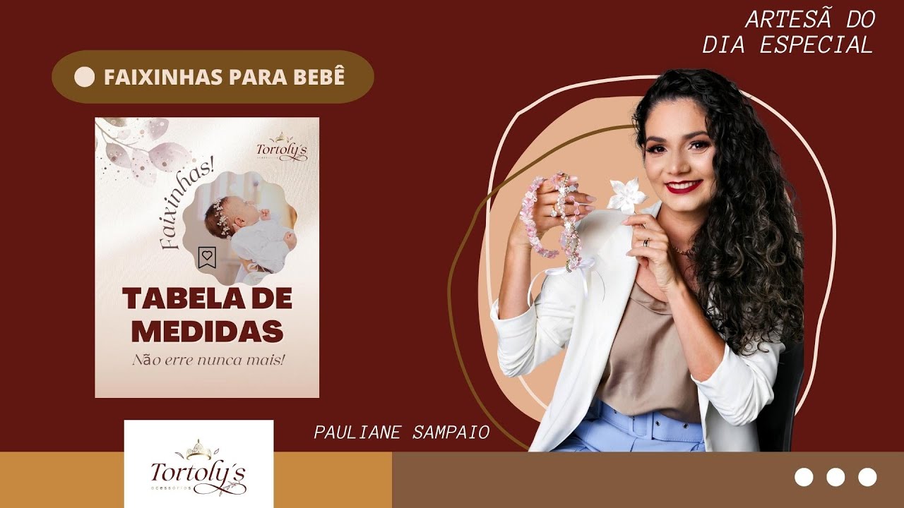Medidas de faixinha de bebê aramada - Artesanato