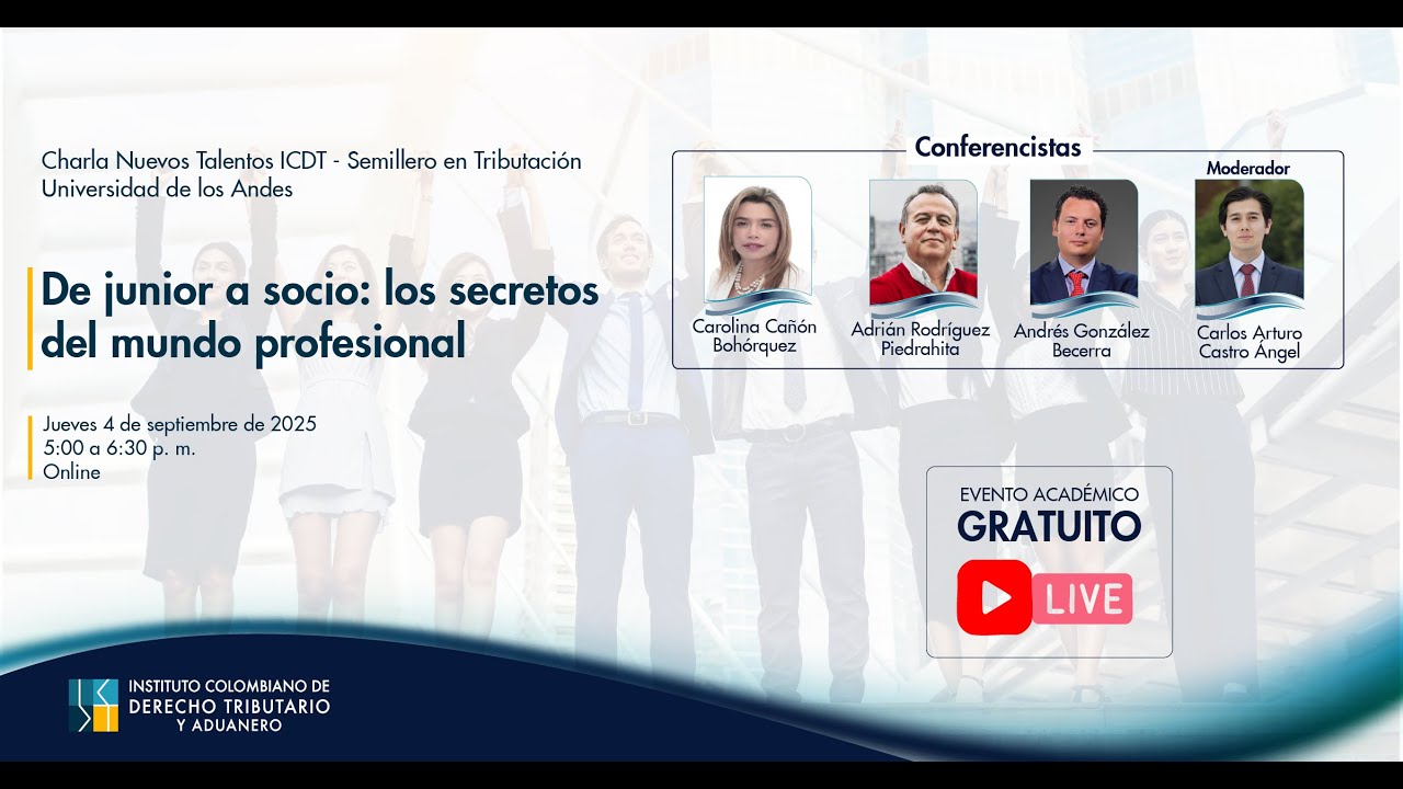 Charla nuevos talentos: De junior a socio