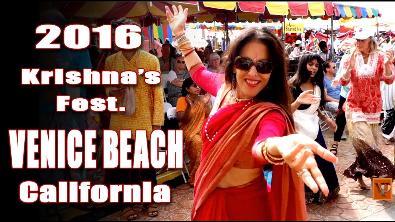 2016 Hare Krishna's Festival in Venice Beach, California: Karmitra Dasi, Pt. 1/4