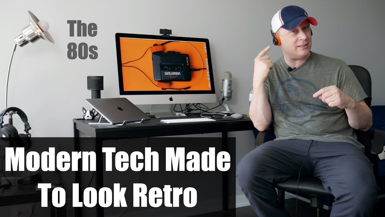 Modern Tech Made To Look Retro - Like the 80s